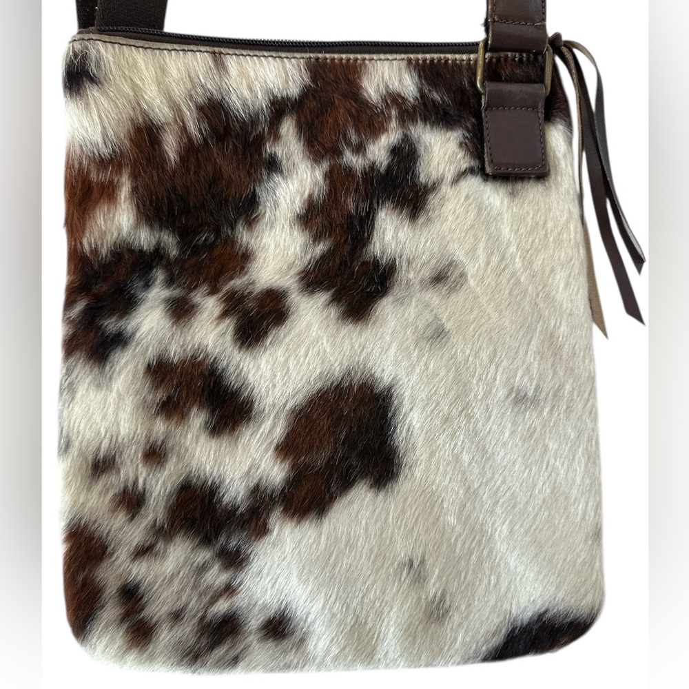 Maurizio Taiuti Genuine Leather Cowhide Bag in Brown - Picture 3 of 10